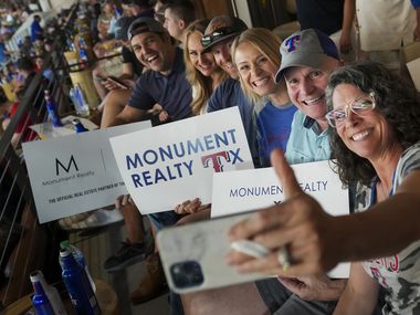 From right: Colleen White, Mark White, Danika Olson, Travis Olson, Monument Realtor Carly...