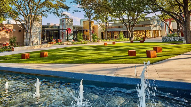 The HIll shopping center is at U.S. Highway 75 and Walnut Hill Lane in North Dallas.